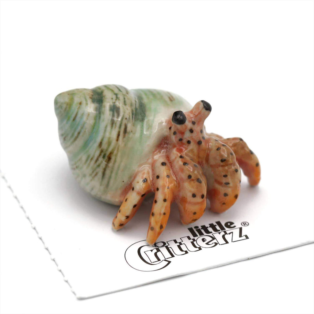 Hermit Crab Porcelain Miniature - DBC Boutique