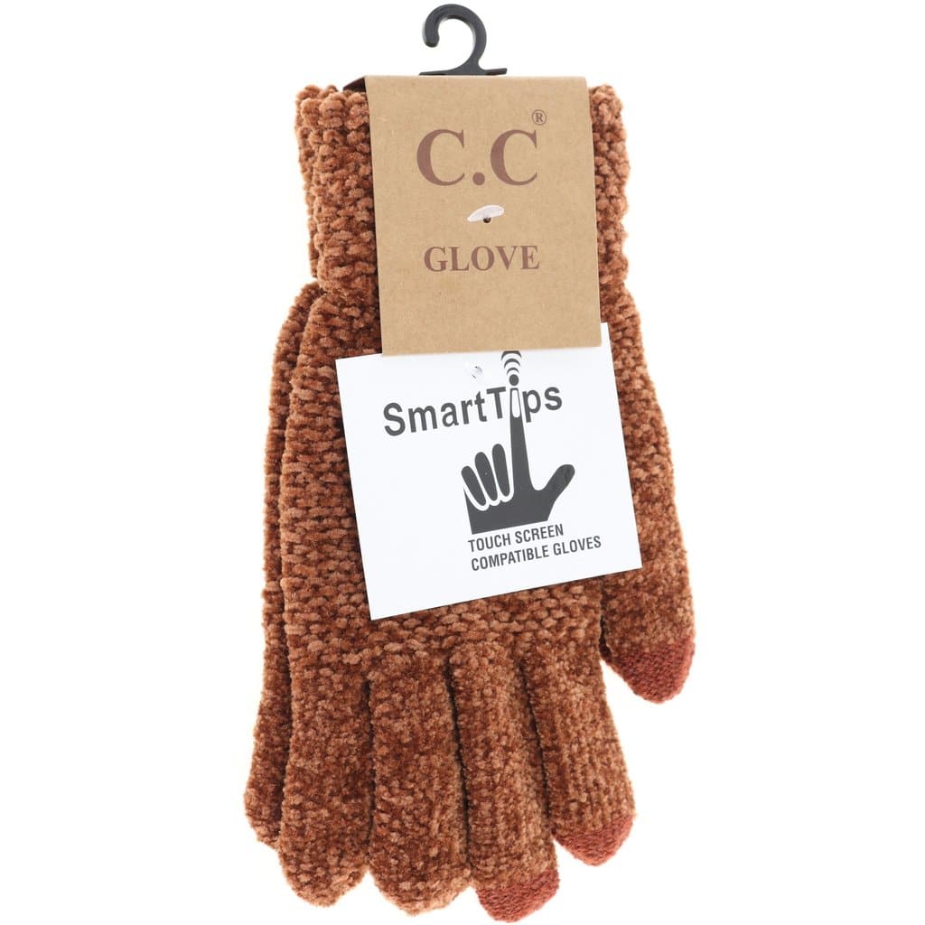 Gloves - C.C. Chenille Gloves - DBC Boutique