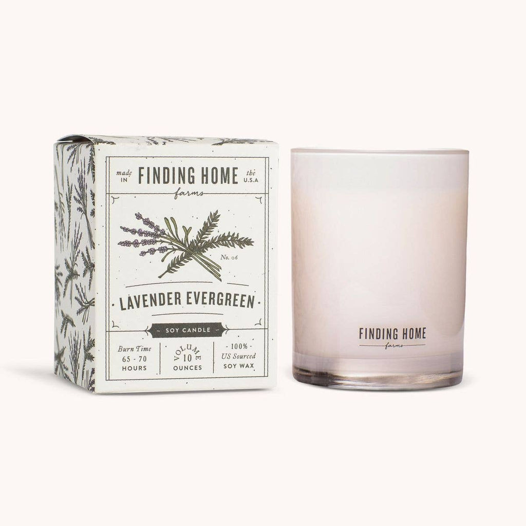 Lavender Evergreen Soy Candles - DBC Boutique