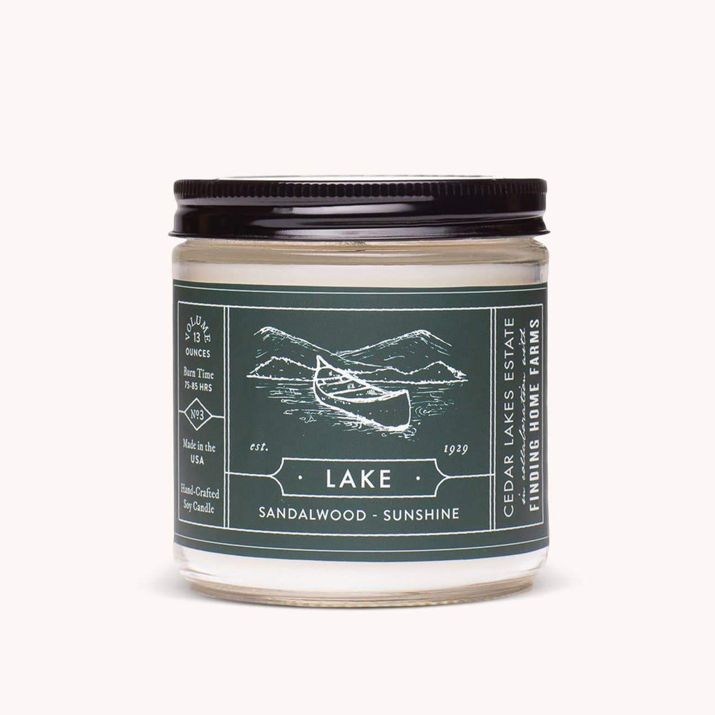 Cedar Lakes Estate Collection - Lake Soy Candle 13 oz - DBC Boutique