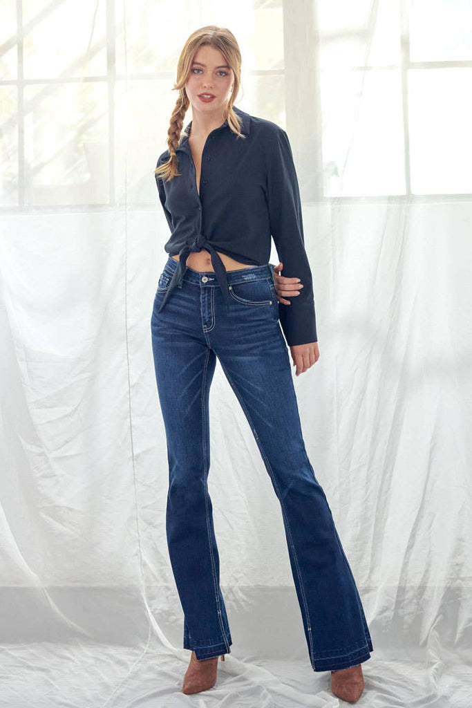 Jeans - Flare Kan Can USA - DBC Boutique